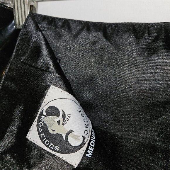 Sexy NWT PVC Mini Skirt MEDIUM Goth Punk Rock - Picture 4 of 15